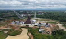 Dinas PUPR Kalsel Percepat Penataan Lanskap Masjid Syekh Muhammad Arsyad Al-Banjari