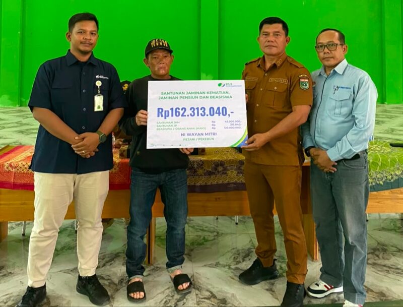 Ahli Waris Peserta BPJS Ketenagakerjaan Terima Total Manfaat Rp162,3 Juta