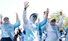 Ketua TP PKK Kalsel Meriahkan Flashmob Kreasi Penggiat Jiwa, RSJ Sambang Lihum Ajak Masyarakat Hidup Sehat