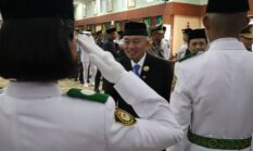 Paskibraka Kalsel Dikukuhkan, Gubernur Muhidin Dorong Generasi Muda Jadi Teladan dan Cinta Tanah Air