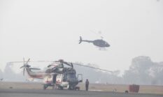 Tiga Helikopter Water Bombing Perkuat Pengendalian Karhutla Kalsel
